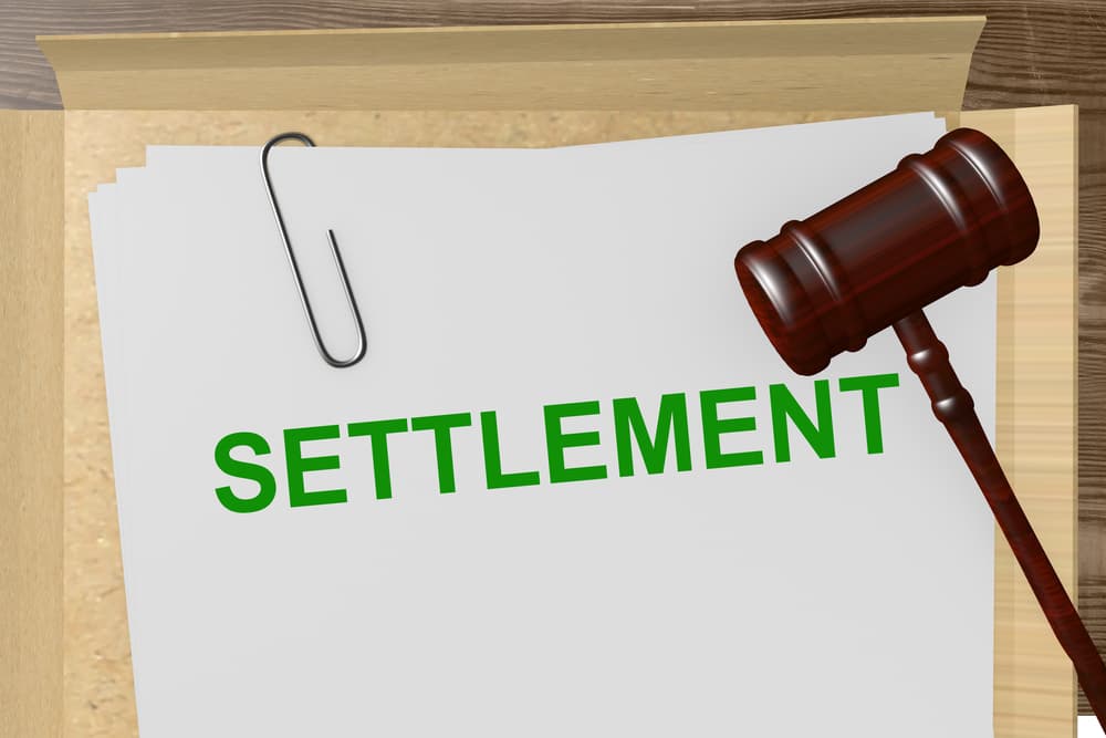 Settlement Title On Legal Documents