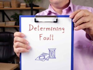 Determining Fault with phrase on the page